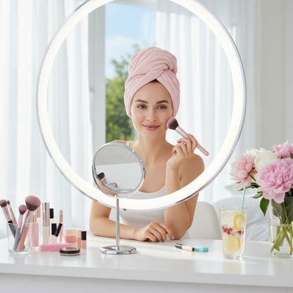 Microfiber Hair Towel Wrap - Lifestyle