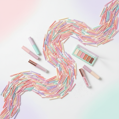 Spoolie Brushes Flat Lay